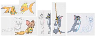 Animated Production Cels, Tom and Jerry