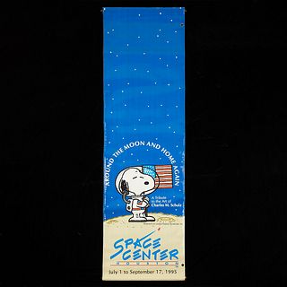 "Around the Moon and Home Again" Schulz Banner