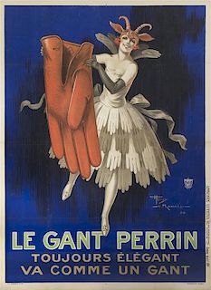 Henry le Monnier, (French, 1893-1978), Le Gant Perrin