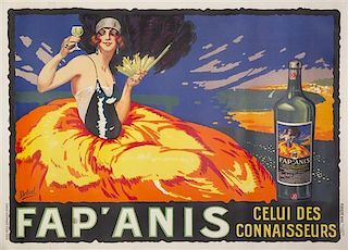 Delval, (French, 20th Century), Fap Anis