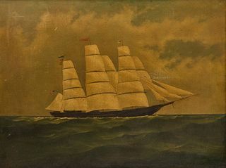 Painting of a Clipper Ship