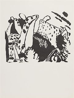 Wassily Kandinsky, (Russian, 1866-1944), Reiterweg, 1938
