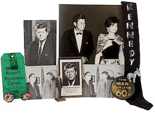 Kennedy, John F. Lot of Campaign Ephemera