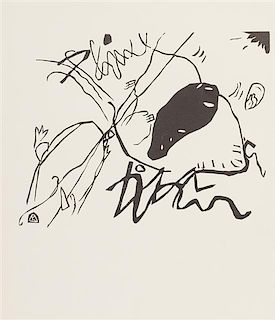 Wassily Kandinsky, (Russian, 1866-1944), Schwarzer Fleck (Black Stain), 1938