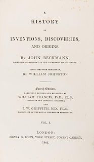[Invention] Beckman, John. A History of Inventions, Discoveries, and Origins
