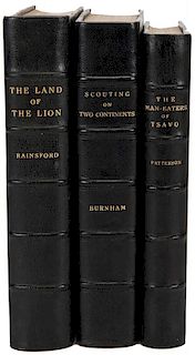[Africa] A Group of Three Works in Matching Binding.