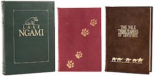 [Africa] Three Finely Bound Works from the Africa Collection.