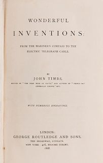 [Invention] Timbs, John. Wonderful Inventions