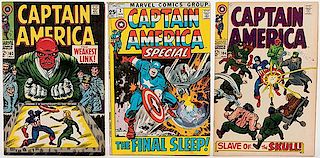 Captain America. Lot of 48 Comic Books.