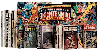 Lot of Over 25 Comic-Related Treasuries and Other Publications.