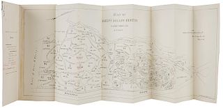 [Irving, Washington] Map of Sleepy Hollow Cemetery.