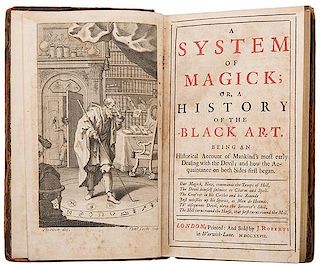 [Magic. Defoe, Daniel] A System of Magick