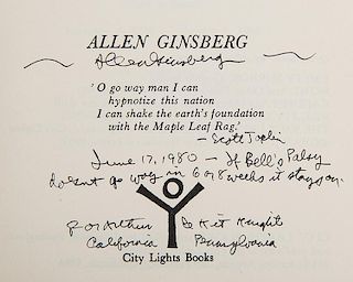 Ginsberg, Allen. Planet News 1961-1967.