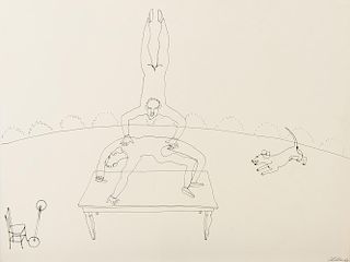 Calder, Alexander. 16 Circus Drawings by Alexander Calder