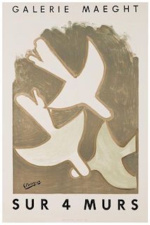 [Exhibition Posters. Braque, Georges] Braque.