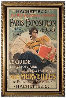 Hachette & Cie aux 100 millions de visiteurs! Achetez Paris Exposition 1900.