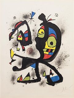 Joan Miro, (Spanish, 1893-1983), Obra grafica, 1980
