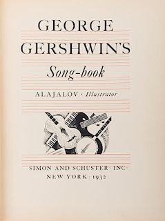 Gershwin, George. George Gershwin’s Song-book.