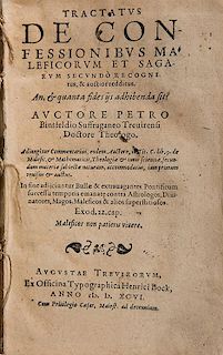 Binsfield, Pierre. Tractatus de confessionibus maleficorum et sagarum.