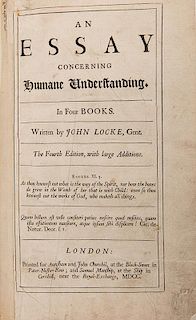 Locke, John. An Essay on Human Understanding.