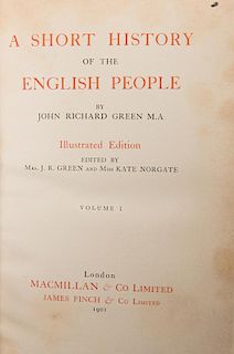 [Costume. English] Green, J.R. A Short History of the English People
