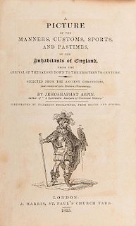 Aspin, Jehoshaphat. A Picture of the Manners, Customs…Inhabitants of England.