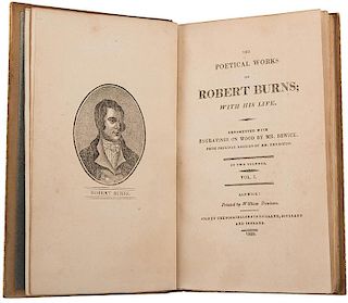 Bewick, Thomas, illus. Burns, Robert. The Poetical Works of Robert Burns