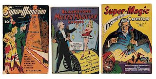 Gibson, Walter. Super Magician [Super-Magic] Comics.