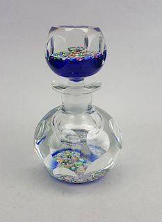 Millefiori Glass Inkwell / Paperweight