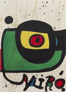 Joan Miro, (Spanish, 1893-1983), Miro, Pintura, 1978