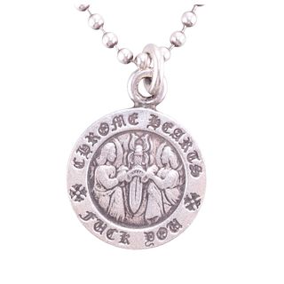Chrome Hearts 2003 Sterling Silver Pendant Necklace