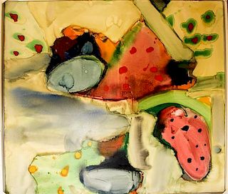 * Alden Mason, (American, 1919-2013), Watermelon Grabber