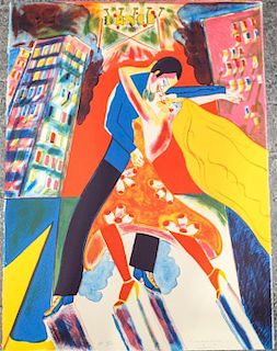 * Earl Linderman, (American, b. 1931), Dance, Baby Dance, 1981