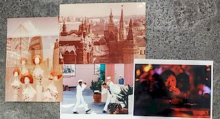 * Dmitri Baltermants, (Russian, 1912-1990), Red Square and Red Hats, London, together with two Joy Wolf-Binder photographs, B