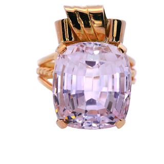 14kt Gold Ring with Kunzite