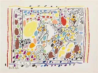 Pablo Picasso, (Spanish, 1881-1973), Le Picador, 1961