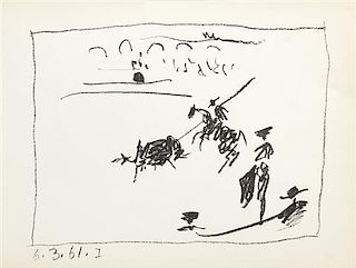 Pablo Picasso, (Spanish, 1881-1973), La Pique, 1961