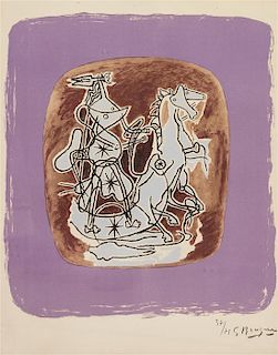 Georges Braque, (French, 1882-1963), Helios VI, 1948
