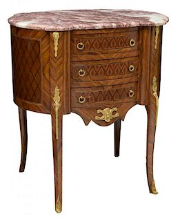 FRENCH LOUIS XV STYLE COMMODE