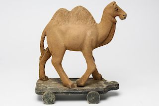 Vintage Children's Camel-Form Pull Toy