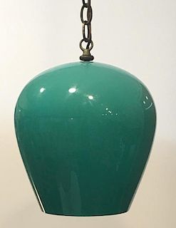 Venini Italian Pendant Light by Massimo Vignelli