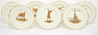 7 Abercrombie & Fitch Dinner Plates