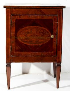 Small Antique Marquetry Cabinet