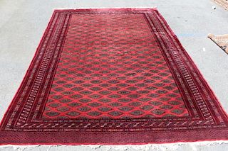 Vintage and Finely Woven Roomsize Bokhara