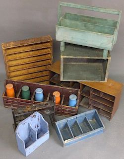 Various storage boxes