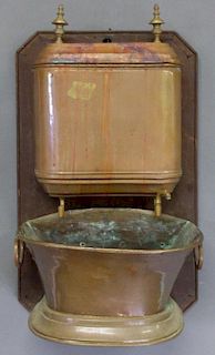 Copper lavabo