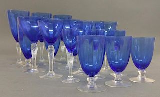 Blue glass service