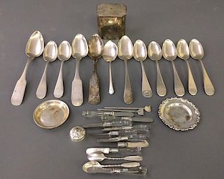 Sterling silver grouping