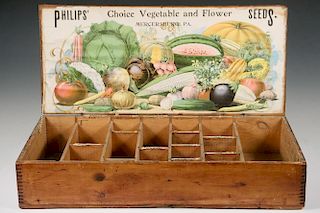 J.M. PHILIPS' SONS SEED BOX