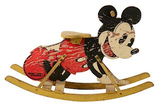 MICKEY MOUSE ROCKER RIDING TOY